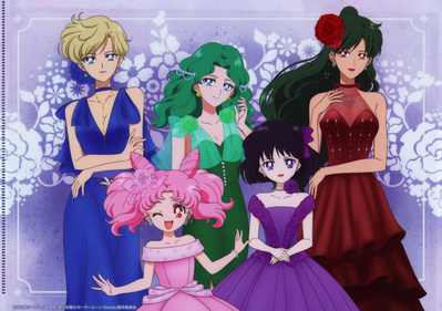 Outer Senshi
Sailor Moon 30th
Flower Dress Series, May 2022

