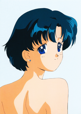 Mizuno Ami
Sailor Moon R Postcards
by Seika Note // Movic

