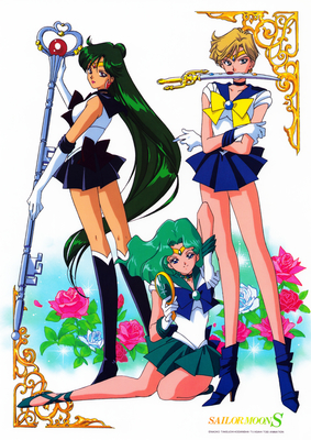 Sailor Moon S
Sailor Uranus, Neptune, Pluto
